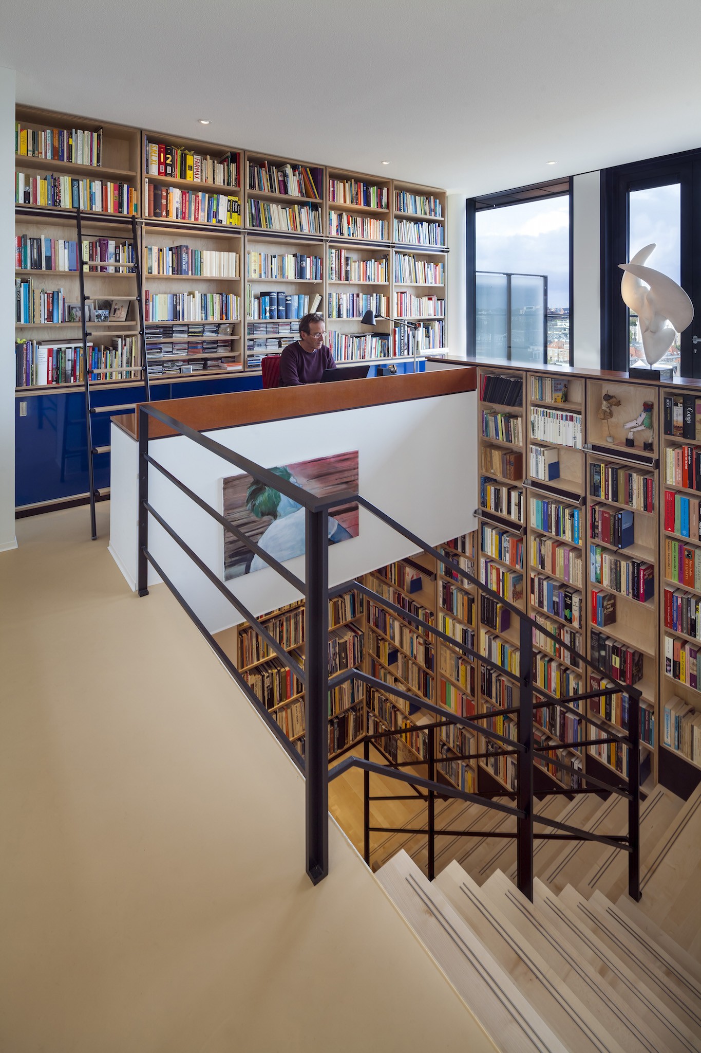 De Ontwerpwerkplaats, Gijs Niemeijer, Floor van Ditzhuyzen, Verticale Bibliotheek, interieurontwerp penthouse, ontwerp bibliotheek, interieurarchitect den haag, interieurarchitect rotterdam, verticale bibliotheek, verbouwing woonhuis, ontwerp bibliotheek, vertical library, furniture design, verticale bibliotheek, interior designer rotterdam, interior design penthouse, interior design rotterdam, ontwerp penthouse, interieurarchitect Rotterdam, verbouwing woonhuis, verbouwing penthouse