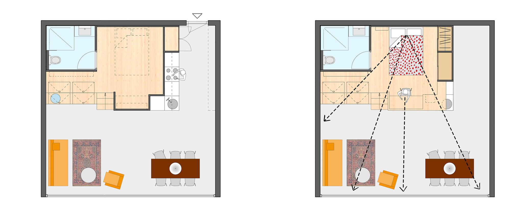 De Ontwerpwerkplaats, Gijs Niemeijer, Floor van Ditzhuyzen, Prijsvraag 'Condo', condo, condoprijsvraag, micro-appartement, small apartment, micro apartment , condoprijsvraag, condo, small apartment, micro apartment