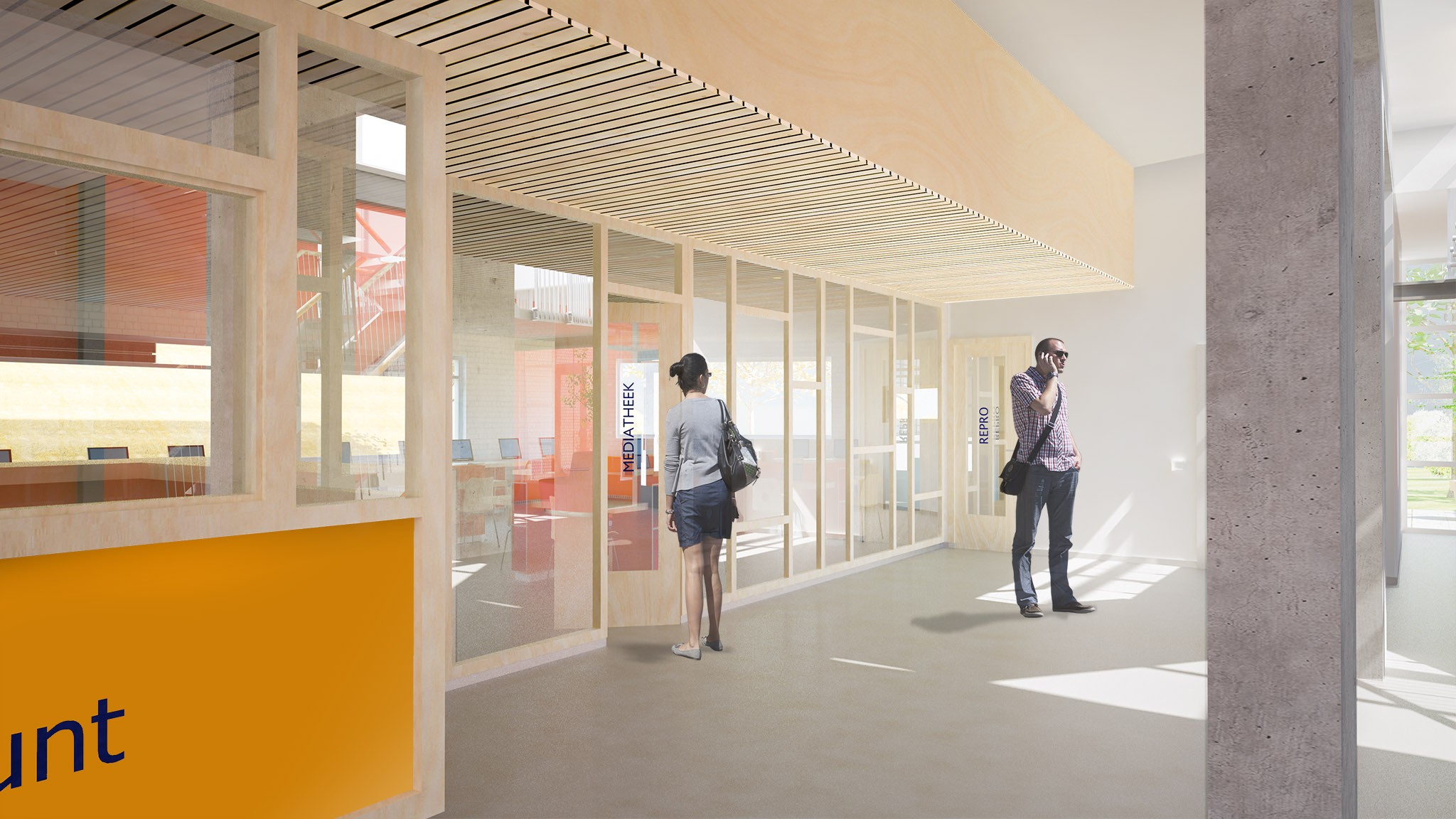 De Ontwerpwerkplaats, Gijs Niemeijer, Floor van Ditzhuyzen, Revitalisatie van Vredenburch College, transformatie schoolgebouw, verbouwing school, van Vredenburchcollege, revitalisatie school, transformatie school, interieurontwerp school, interieurarchitect school, interieurarchitect rotterdam, interior design school, ontwerp schoolmeubilair, transformatie schoolgebouw, verbouwing school